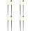 8 Pcs Nose Brush And Applicator Set For Portable Makeup 7