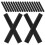 200Pcs Stretchable Plastic Mesh Cosmetic Brush Covers 11