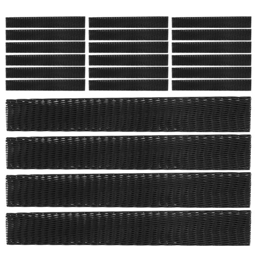 200Pcs Stretchable Plastic Mesh Cosmetic Brush Covers