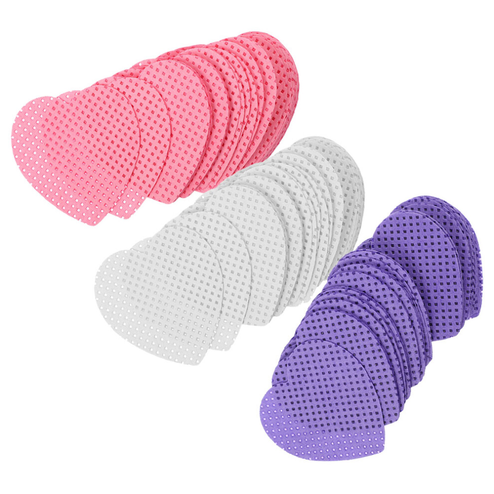 Solustre 3 Boxes Nail Cleaning Wipe Pads Makeup Remover Cotton Pads