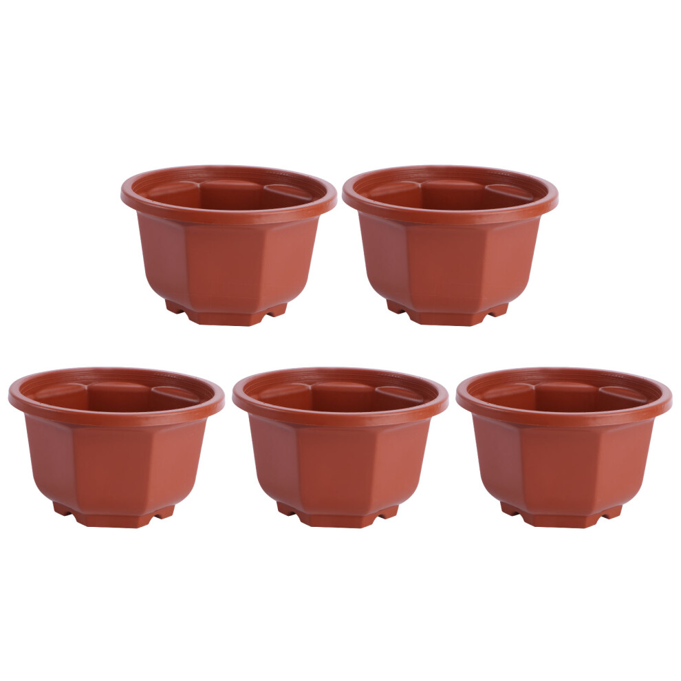 15 Pcs Plastic Hanging Flower Pots For Orchids-image-OPC-PKX5HZT-NEW