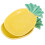 2Pcs Small Ceramic Pineapple Shaped Soy Sauce Vinegar Dishes 3