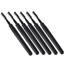 6Pcs Eyelash Brush With Lid Mascara Applicator Makeup Tool