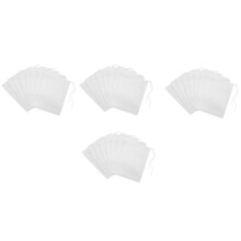 200pcs Tea Filter Bags Disposable Tea Bags Loose Leaf Tea Bags (White)