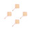 4Pcs Hand Woven Straw Fan Small Four Leaf Clover Shape 10