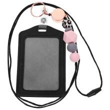One Set Id Card Holder With Lanyard For Bus Work Cards