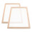 2 Pcs 2 In 1 Wooden Paper Making Screen Mold With Frame 1