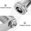 1 Pc Security Mailbox Lock Tubular Cam Cupboard Drawer Lock 11