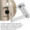 1 Pc Security Mailbox Lock Tubular Cam Cupboard Drawer Lock 8