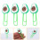 8Pcs Fruit Shaped Paper Clips For Office School Files Documents 4