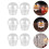 100 Pcs Thickened Storage Cups With Lid For Desserts (Transparent) 3