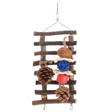 Parrot Chew Toy Climbing Ladder Hanging Cage Bite Chewing Play Item