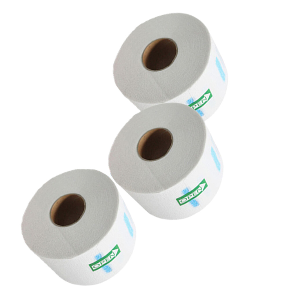 Artibetter 3Pcs Stretchy Disposable Neck Paper Strip For Barber Salon