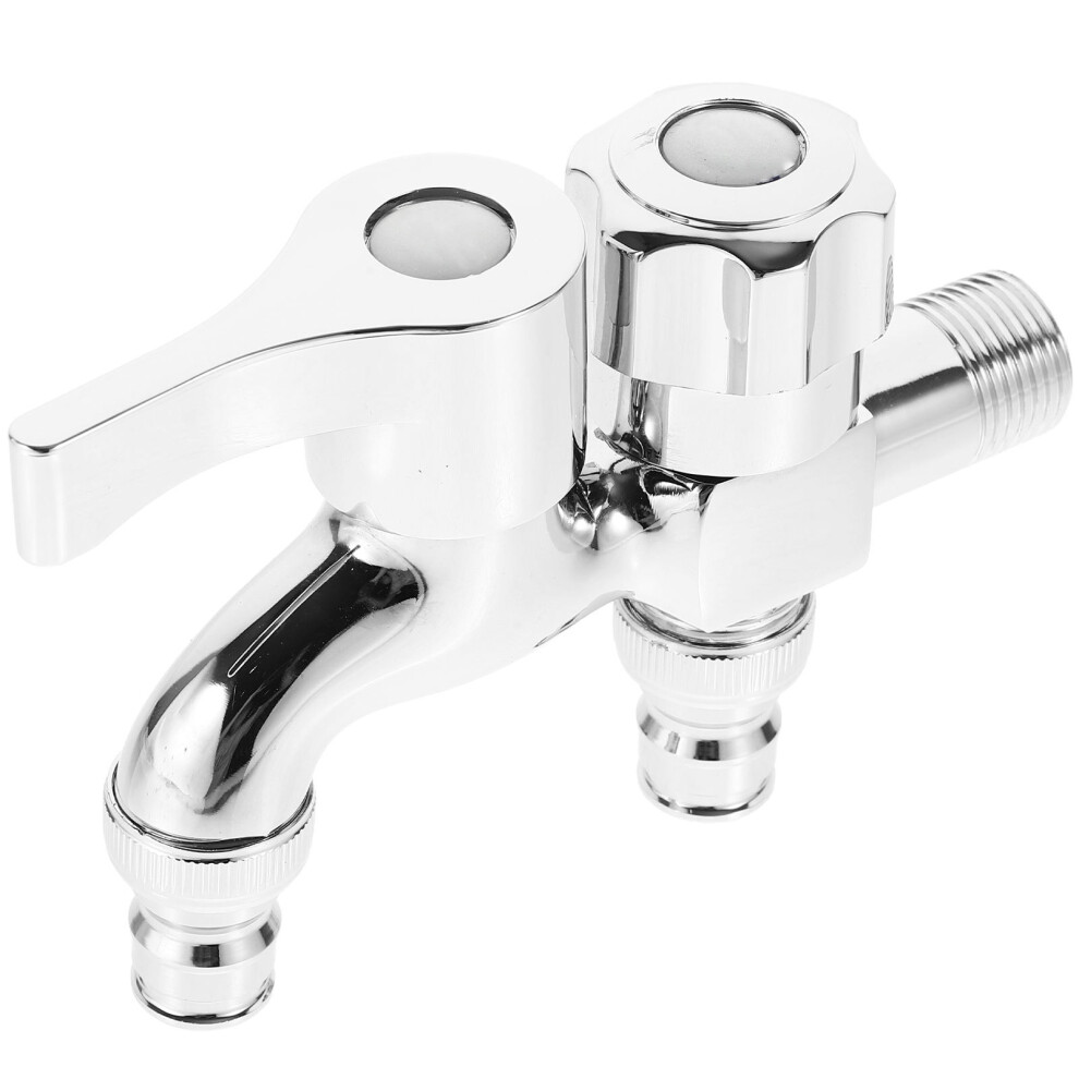 Zinc Alloy Double-Used Tap For Washing Machine And Bathroom Toilet 3353256915060