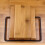 Bamboo Book Holder 28x20Cm Adjustable With Tray And Page Clips 4