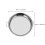 1Pc Home Kitchen Stainless Steel Cake Plate With Handle 3