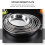 1Pc Home Kitchen Stainless Steel Cake Plate With Handle 9
