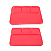 2Pcs Home Food Serving Plate Combo For Dumplings And Sauce