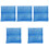 5Pcs Fish Tank Activated Carbon Filter Aquarium Cleaning Accessory 5