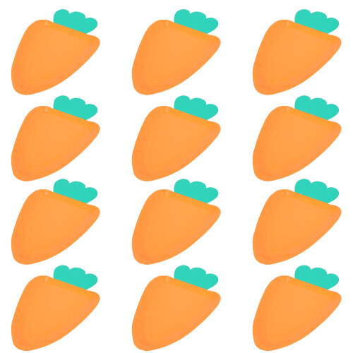 16Pcs Paper Carrot For Outdoor
