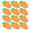 16Pcs Paper Carrot For Outdoor 5