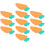 16Pcs Paper Carrot For Outdoor 6