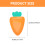 16Pcs Paper Carrot For Outdoor 2