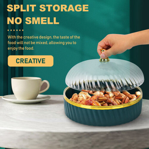 1Pc Nordic Style Snack Storage Box Multi-Function Candy Nut Container 2