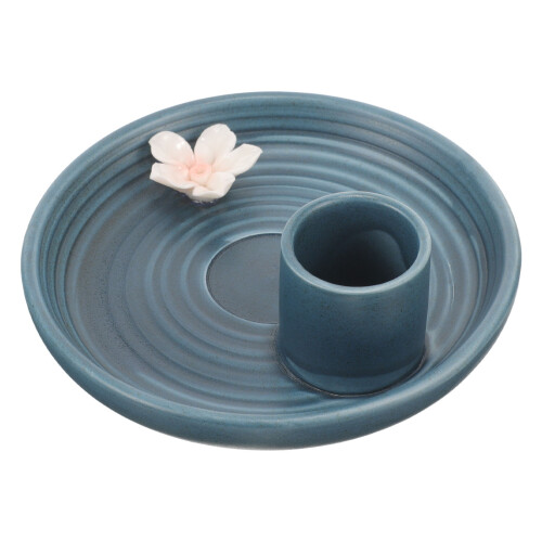 Simple Ceramic Incense Burner For Stick And Sage