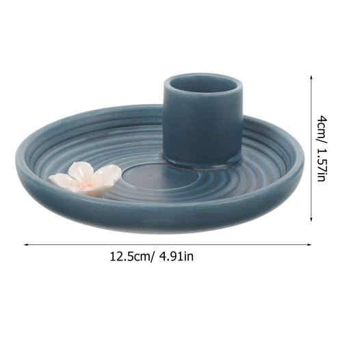 Simple Ceramic Incense Burner For Stick And Sage 1