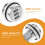 One Set Password Code Security Door Lock For Double Door Cabinets 9
