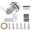 One Set Password Code Security Door Lock For Double Door Cabinets 7