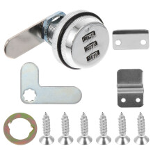 One Set Password Code Security Door Lock For Double Door Cabinets