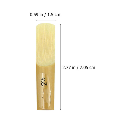 10 Pcs Practical Saxophone Replacement Reeds For Musical Instrument 1
