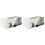 2Pcs Wood Tissue Box Cover Holders Mediterranean Table Decoration 4