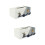 2Pcs Wood Tissue Box Cover Holders Mediterranean Table Decoration 9