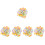 500 Pcs Easter Colorful Foam Eggs Simulation Basket Filler 7