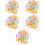 500 Pcs Easter Colorful Foam Eggs Simulation Basket Filler 9