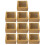 10Pcs Bakery Boxes With Window For Cakes Cookies Desserts 1