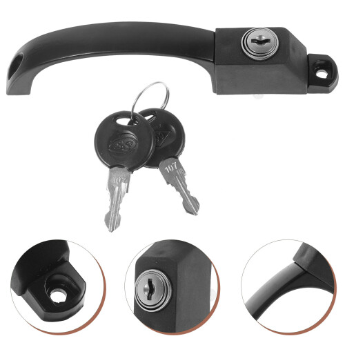 Window Lock Aluminium Alloy Handle With Keys 2