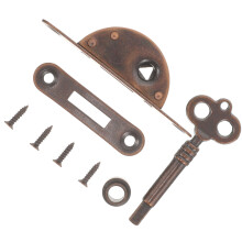 5 Sets Antique Furniture Lock For Cabinet Wardrobe Doors