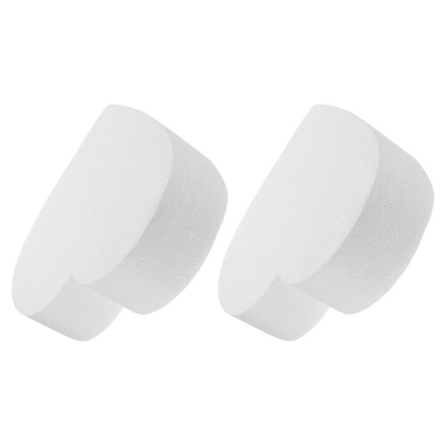 4Pcs Heart Cake Foam Dummies for Baking Practice & Wedding Decor 1