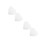 4Pcs Heart Cake Foam Dummies for Baking Practice & Wedding Decor 5