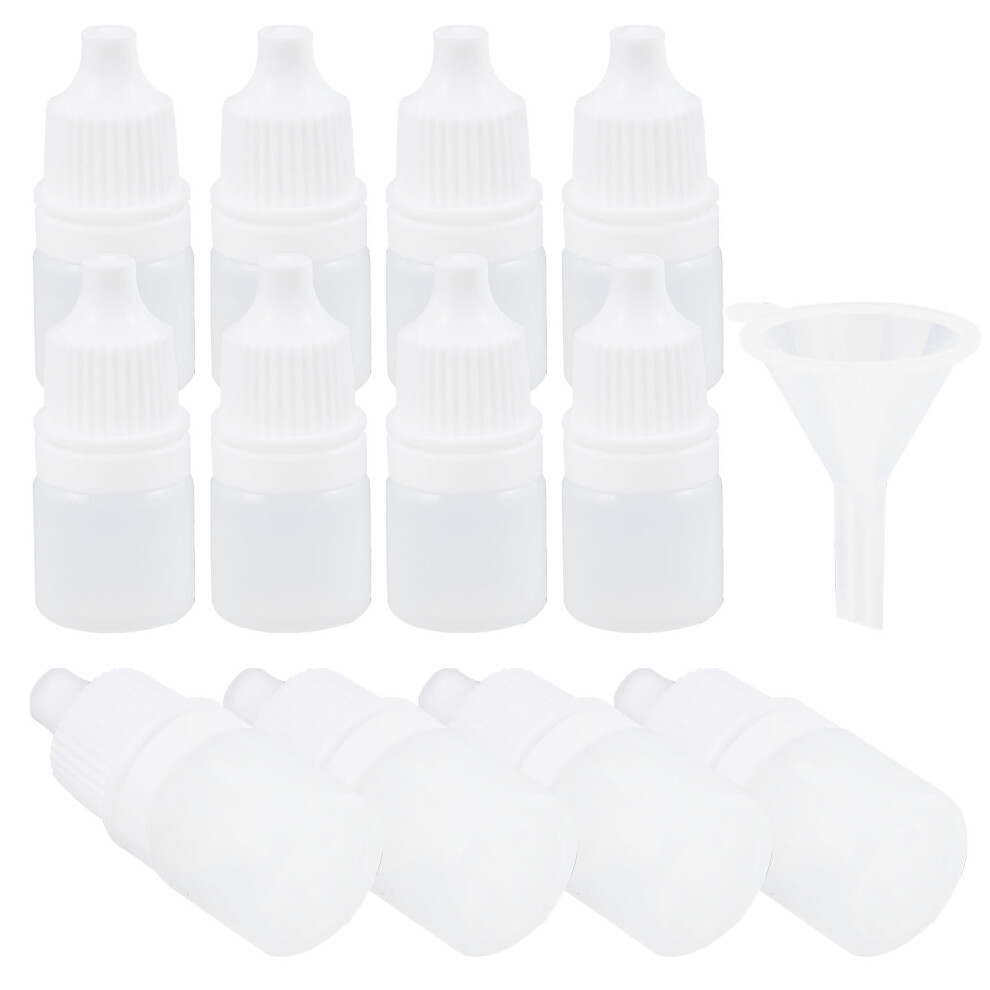 Ohphcall 60 Pcs Squeezable Plastic Eye Dropper Bottles 3Ml