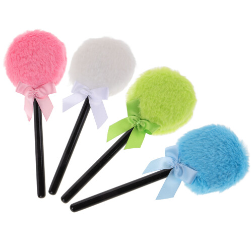 8 Pcs Plush Powder Puff For Body Powder 1