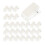 60Pcs Mini Clear Plastic Badge Clips For ID Cards Name Tags 10