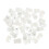 60Pcs Mini Clear Plastic Badge Clips For ID Cards Name Tags 1