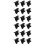 18 Pcs Universal Motorcycle Visor Screws Accessories 10