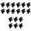 18 Pcs Universal Motorcycle Visor Screws Accessories 5