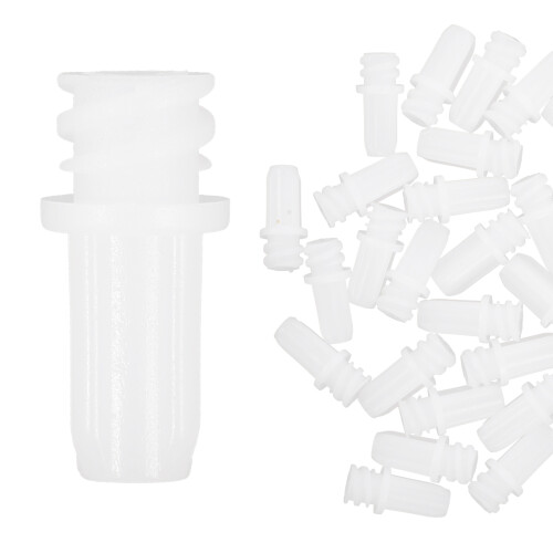 30Pcs Plastic Injector Tip Caps Sealing Covers Anti Leak